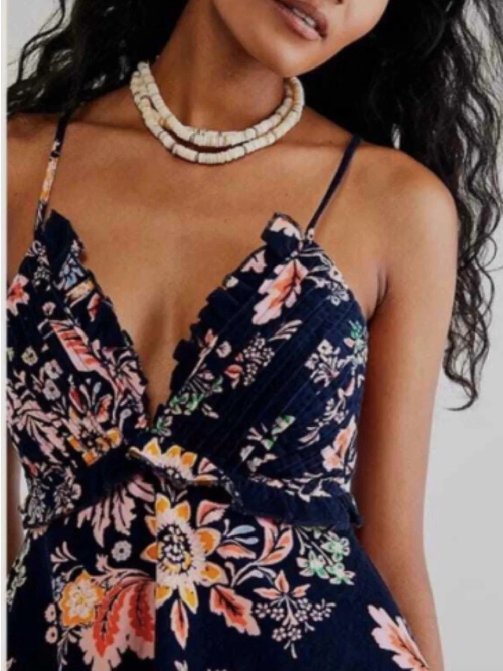 Free People Cord Looking Glass Mini Dress
